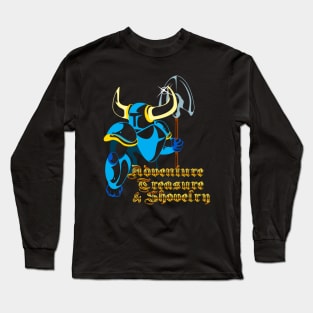 Adventure, Treasure, and Shovelry Long Sleeve T-Shirt